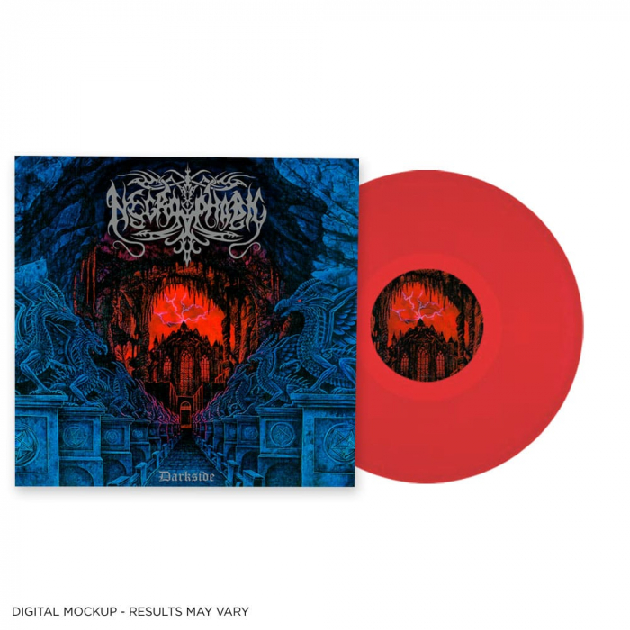 Necrophobic - Darkside. Ltd Ed. 180gm Red vinyl & A2 poster.
